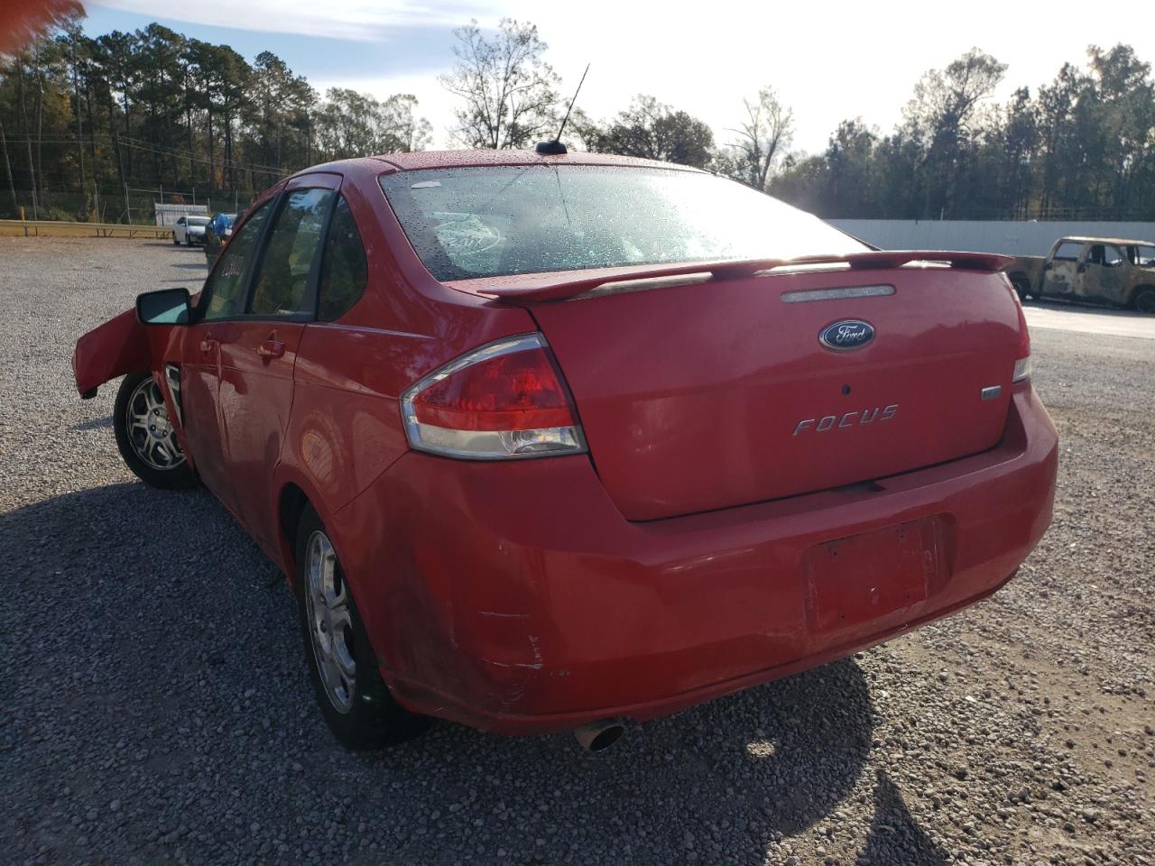 Photo 3 from auction – 2008 FORD FOCUS SE with VIN 1FAHP35NX8W216537