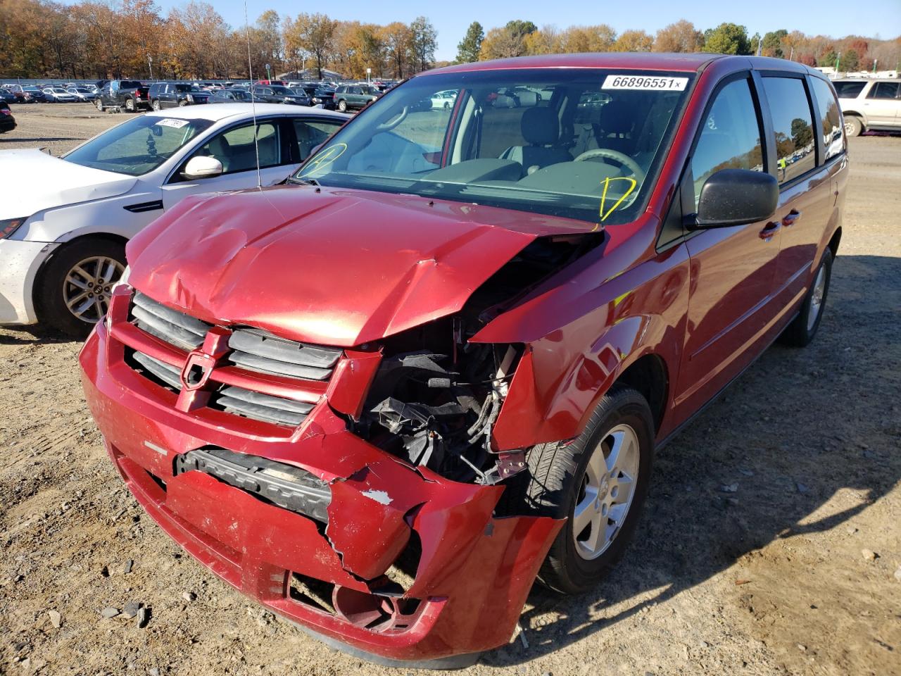 Photo 2 from auction – 2009 DODGE GRAND CARA with VIN 2D8HN44EX9R575941