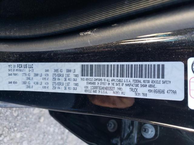 Photo 10 from auction – 2019 RAM 1500 BIG H with VIN 1C6RRFBGXKN893527