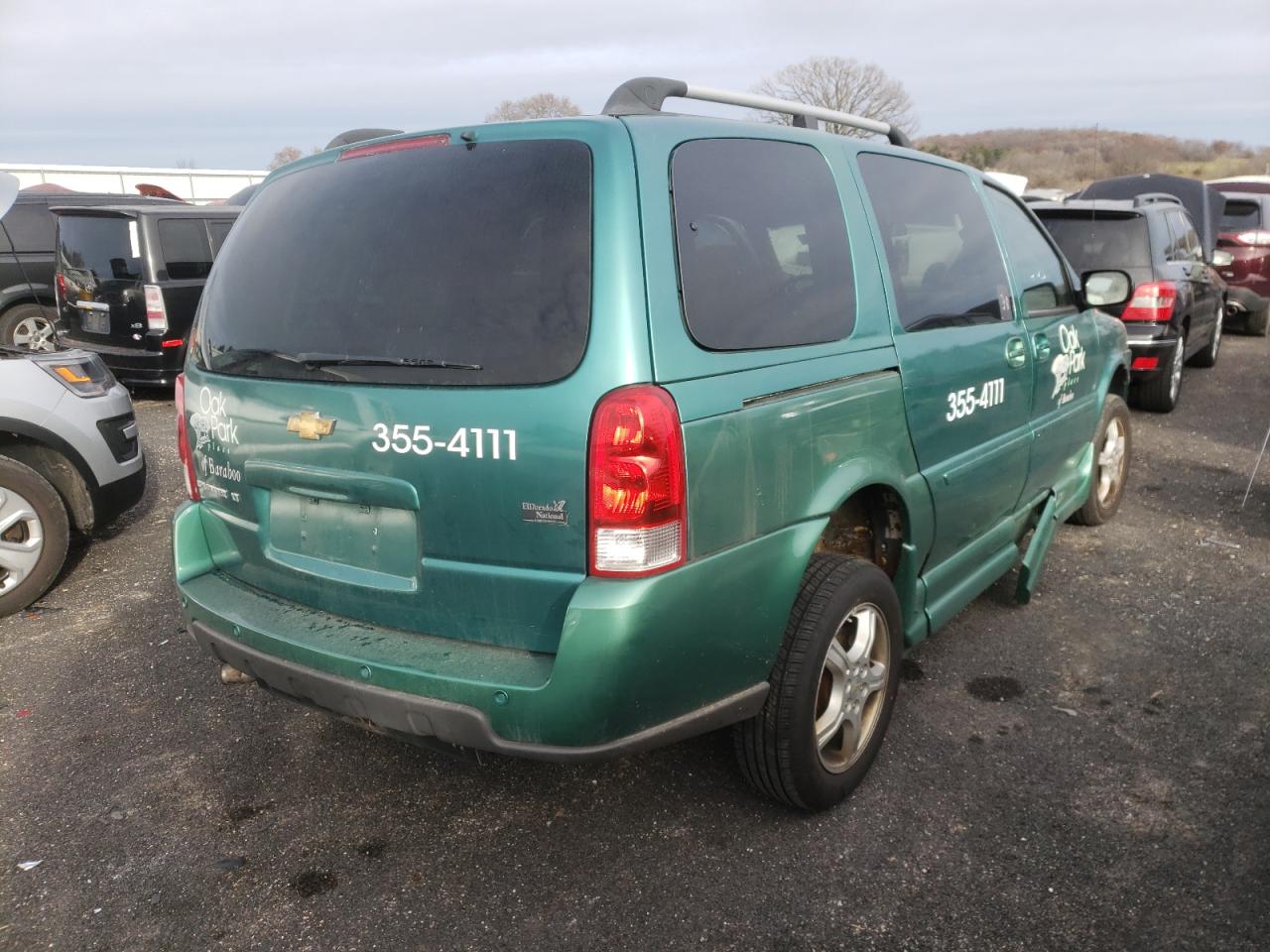 Photo 4 from auction – 2008 CHEVROLET UPLANDER L with VIN 1GNDV33108D115718