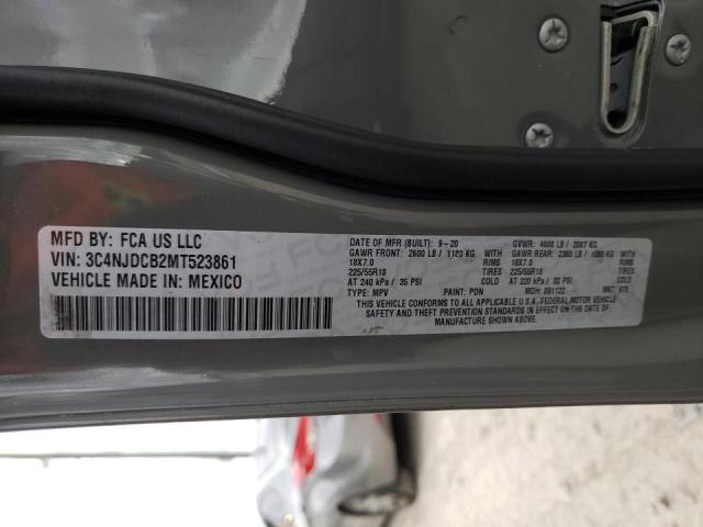 Photo 10 from auction – 2021 JEEP COMPASS LI with VIN 3C4NJDCB2MT523861