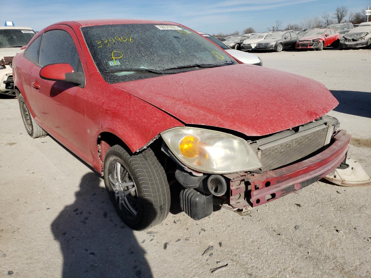CHEVROLET COBALT LT 2007 with VIN 1G1AL15F577334906 - Photo from auction