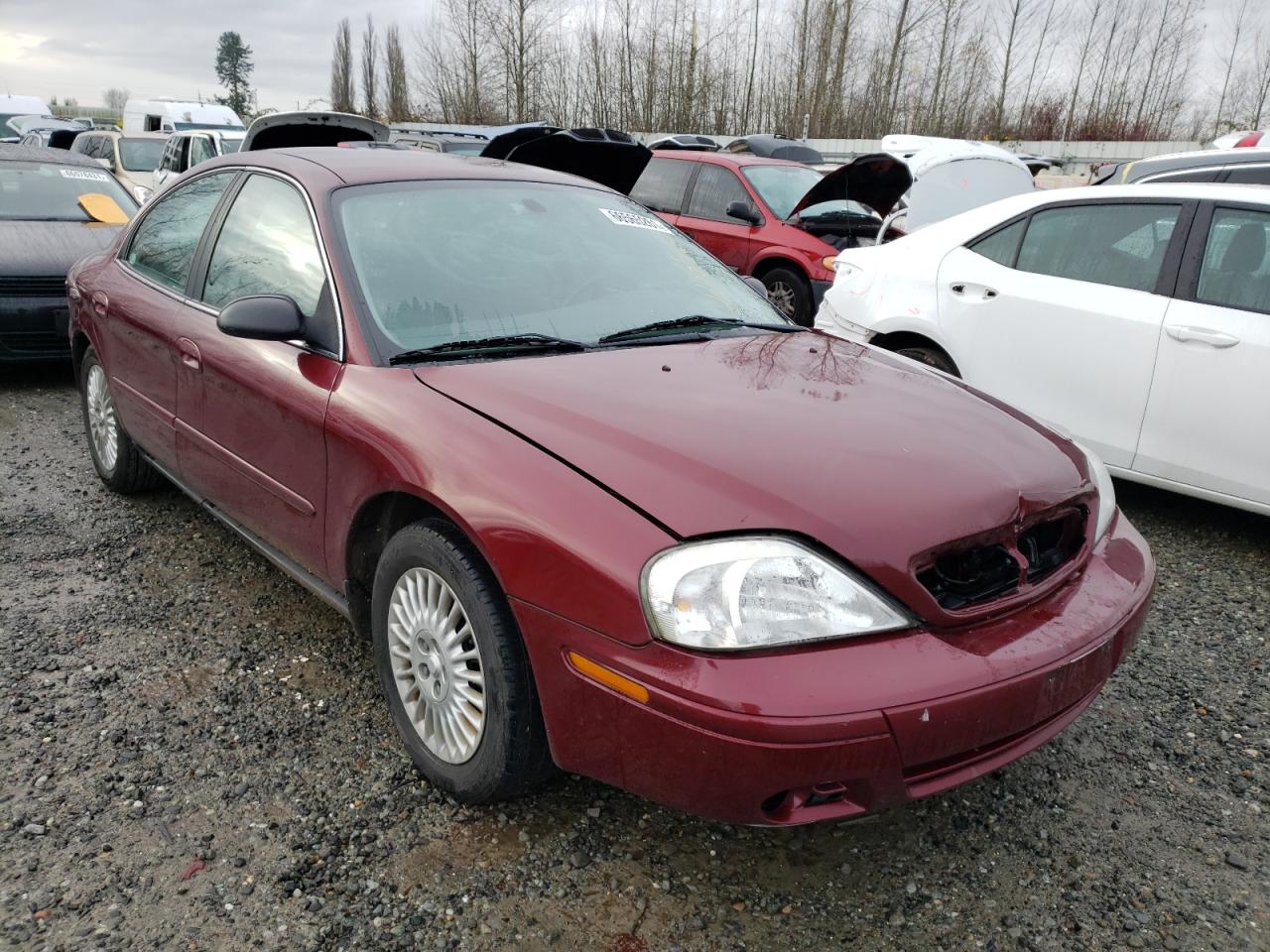 MERCURY SABLE 2005 with VIN 1MEFM50U85A608542 - Photo from auction