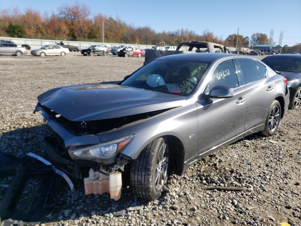 Photo 2 from auction – 2017 INFINITI Q50 PREMIU with VIN JN1EV7AP0HM740411