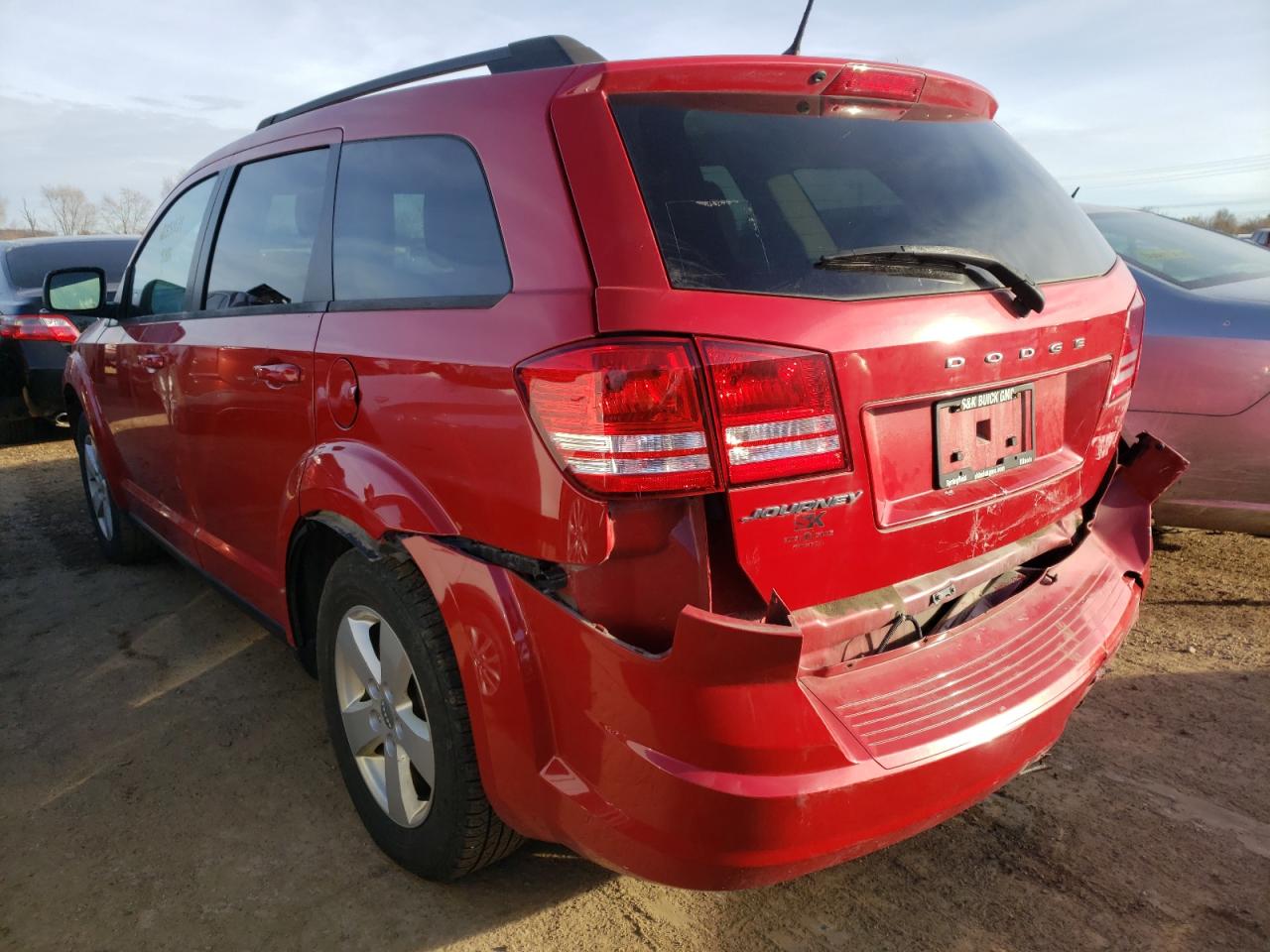 Photo 3 from auction – 2016 DODGE JOURNEY SE with VIN 3C4PDCAB7GT154237