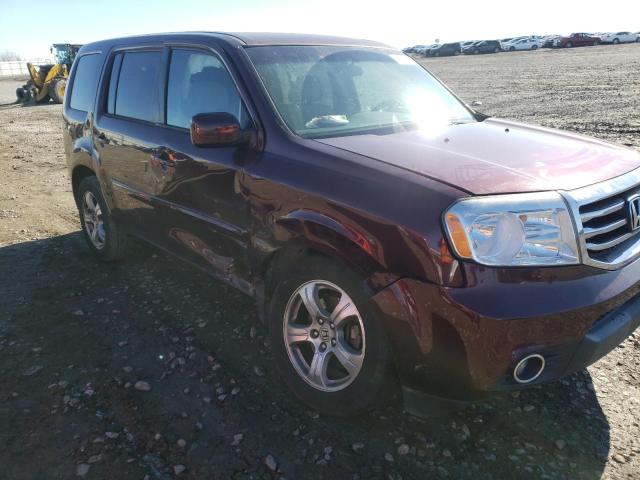 HONDA PILOT EX 2012 with VIN 5FNYF3H41CB036845 - Photo from auction