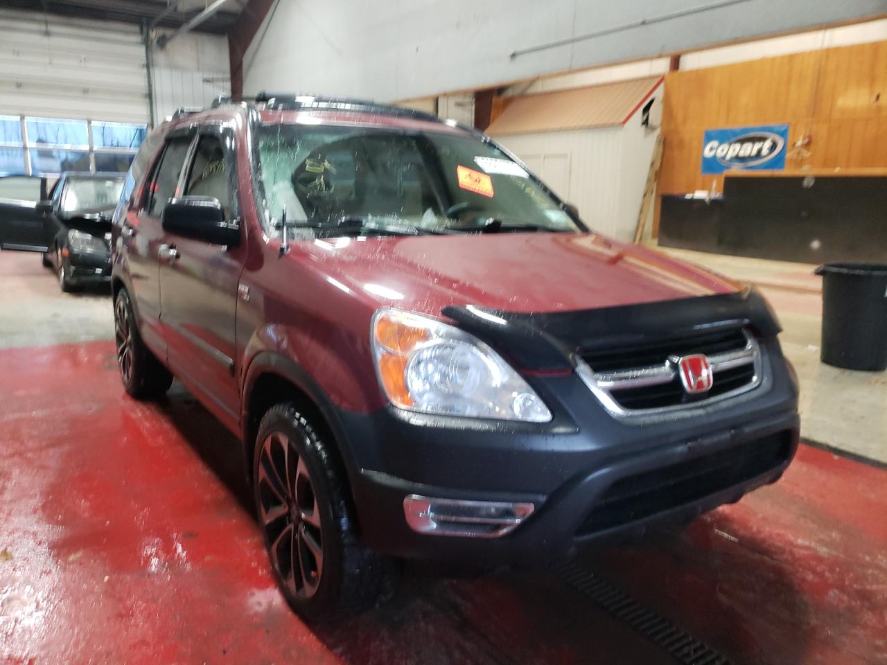 HONDA CRV 2003 with VIN SHSRD78843U100860 - Photo from auction