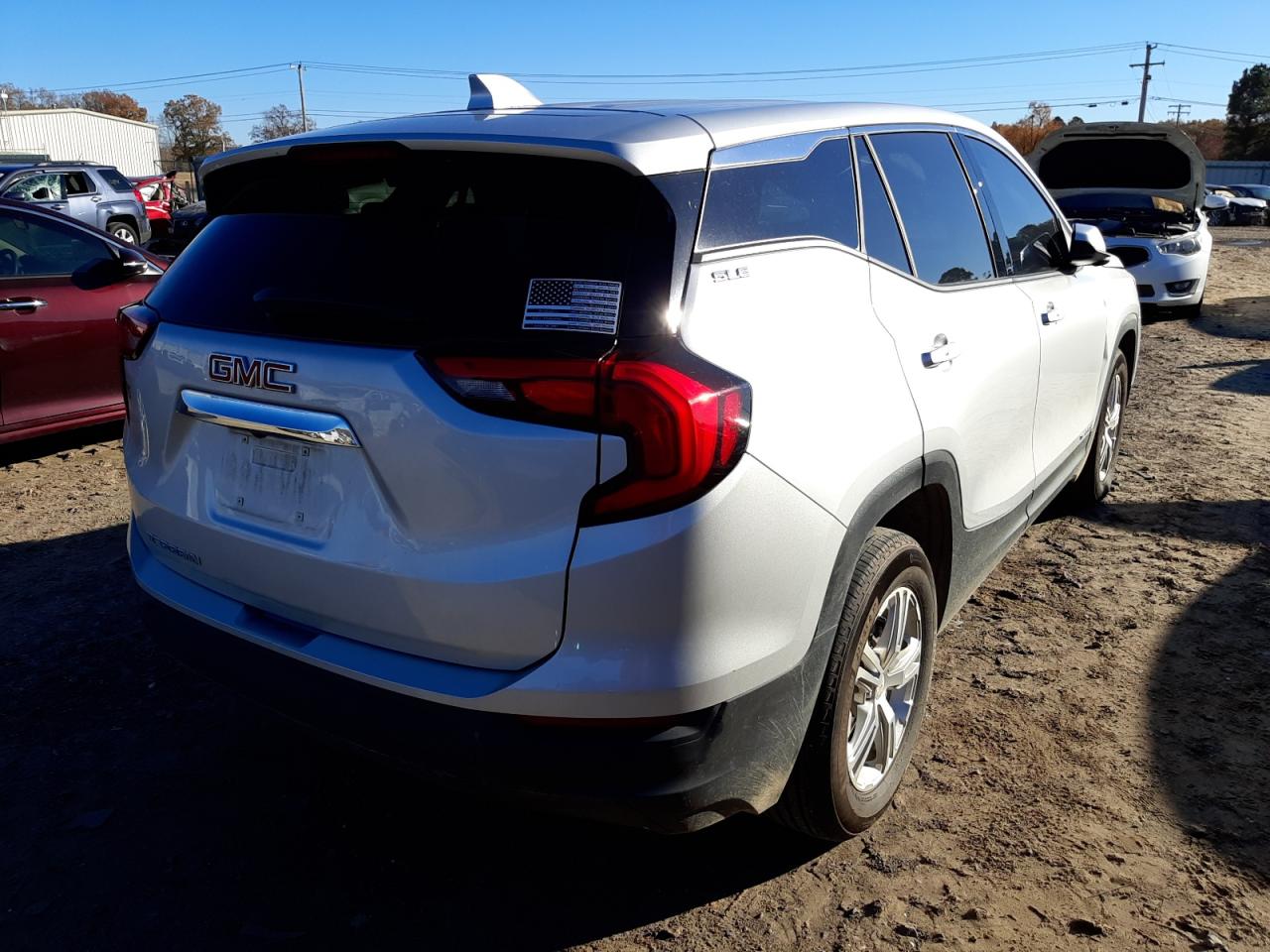 Photo 4 from auction – 2020 GMC TERRAIN SL with VIN 3GKALMEV1LL290459
