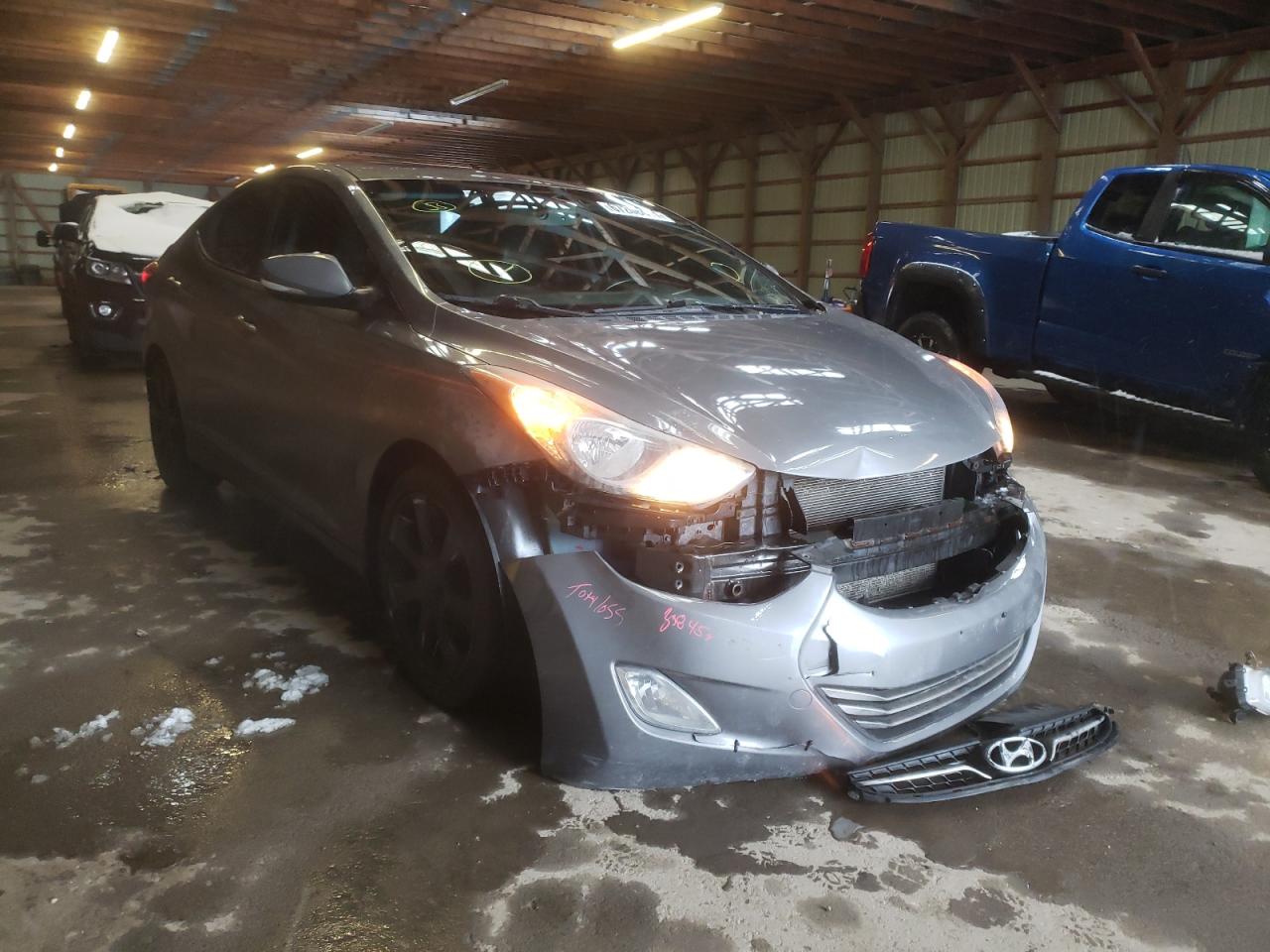 HYUNDAI ELANTRA GL 2012 with VIN 5NPDH4AE0CH088437 - Photo from auction
