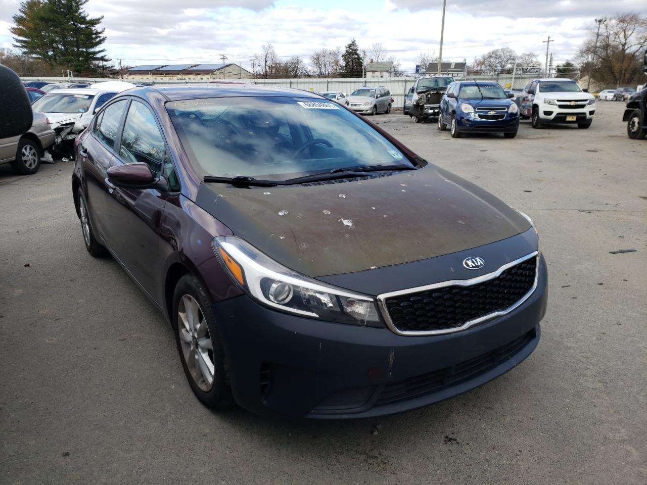 KIA FORTE LX 2017 with VIN 3KPFL4A78HE021573 - Photo from auction
