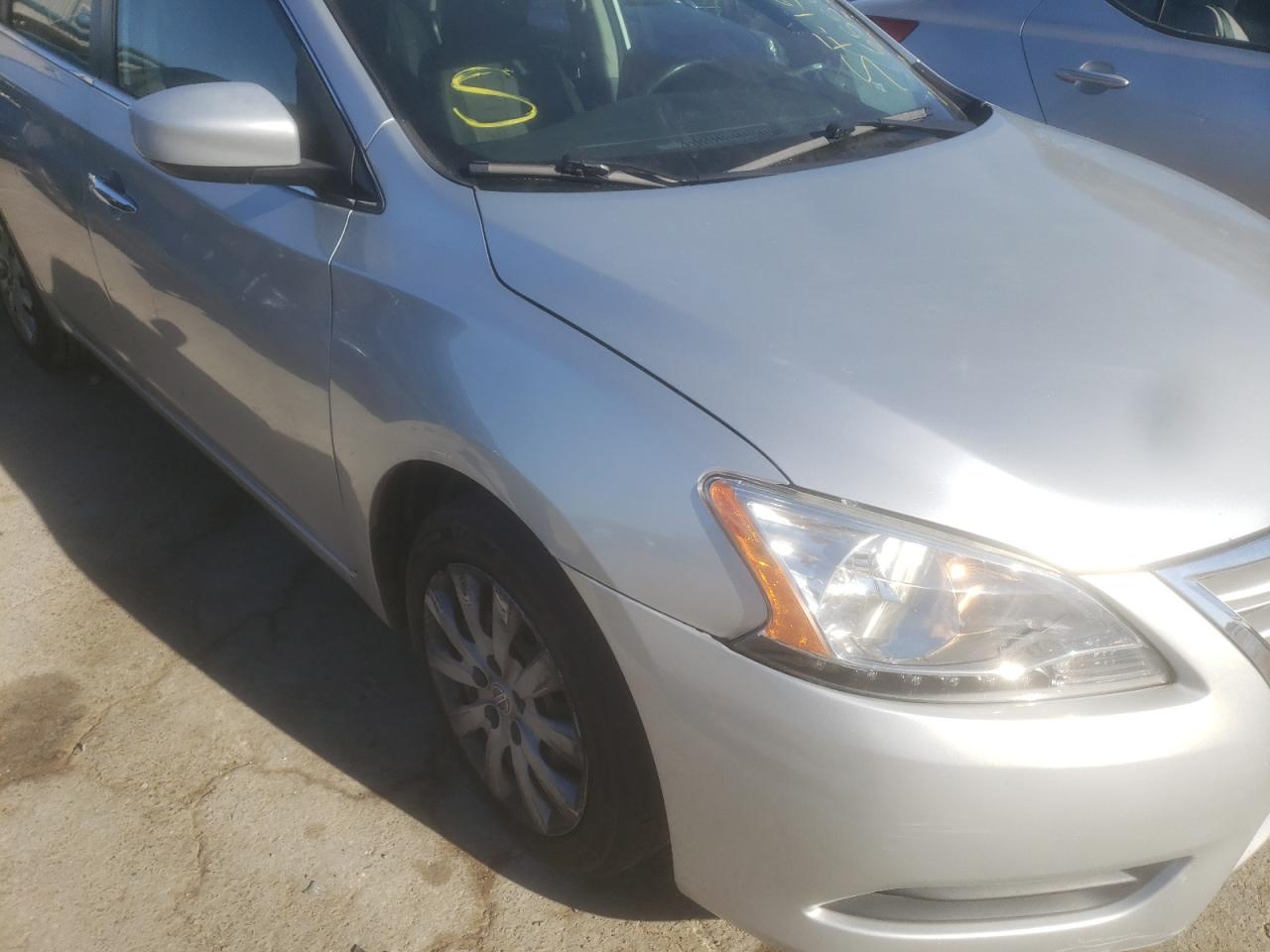 Photo 9 from auction – 2015 NISSAN SENTRA S with VIN 3N1AB7AP2FL645881
