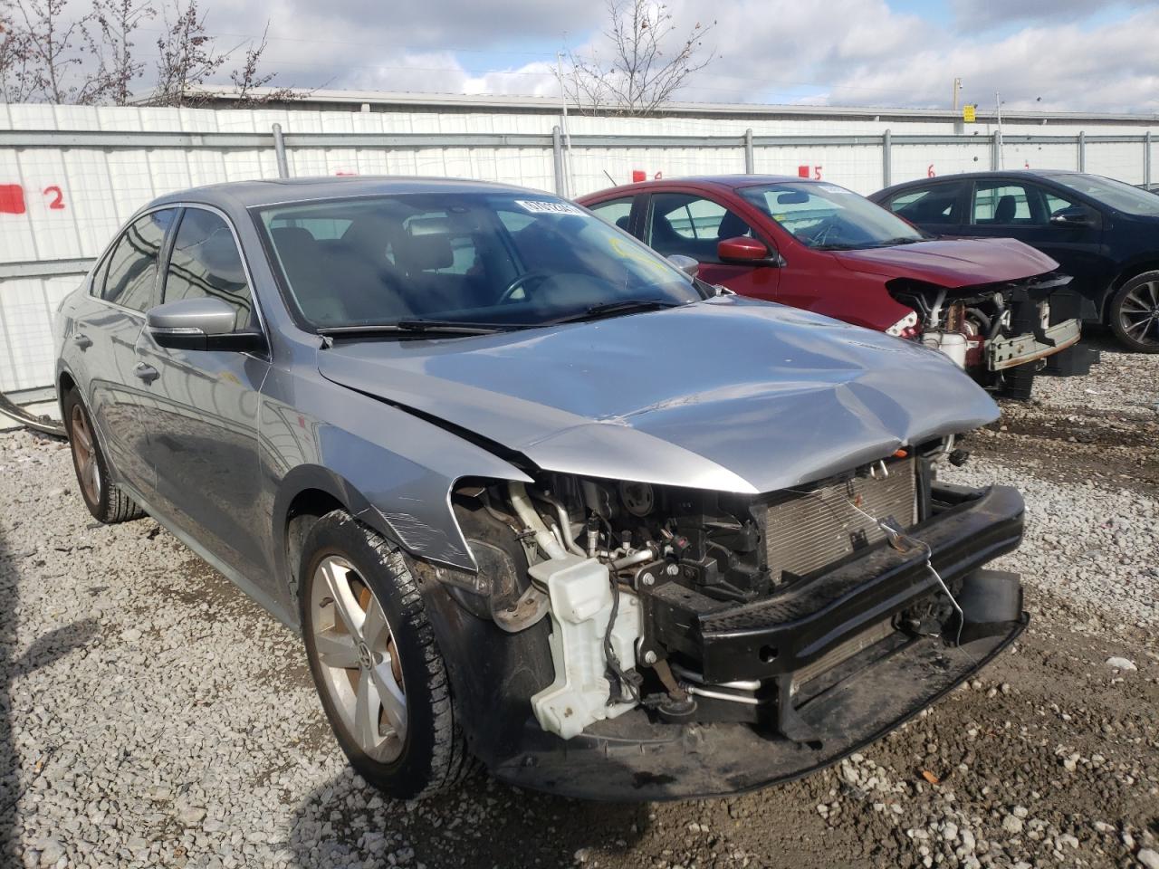 Photo 1 from auction – 2012 VOLKSWAGEN PASSAT SE with VIN 1VWBH7A38CC105145