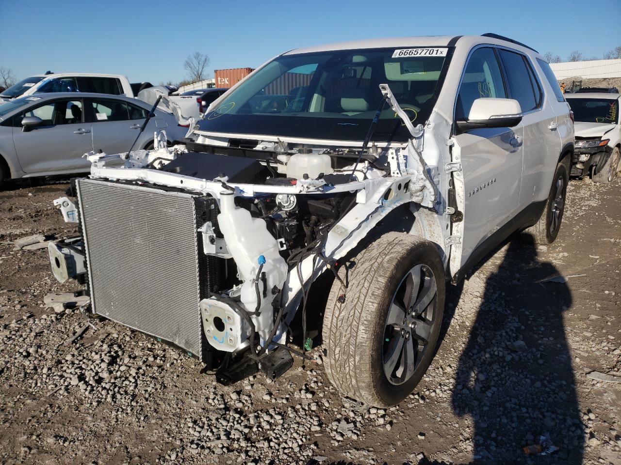 Photo 2 from auction – 2021 CHEVROLET TRAVERSE L with VIN 1GNERHKW5MJ182989