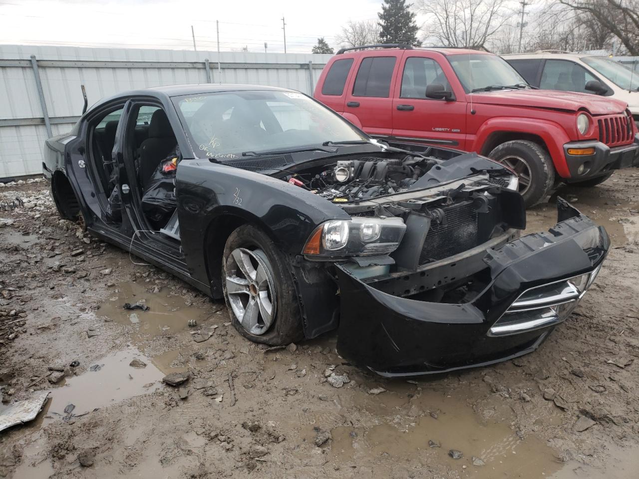 DODGE CHARGER SE 2014 with VIN 2C3CDXBG9EH129995 - Photo from auction