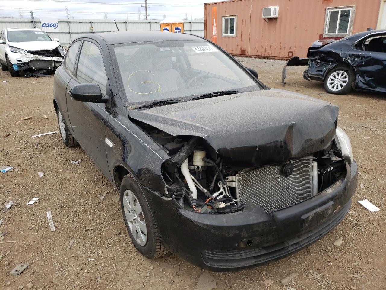 HYUNDAI ACCENT BLU 2010 with VIN KMHCM3AC3AU157913 - Photo from auction