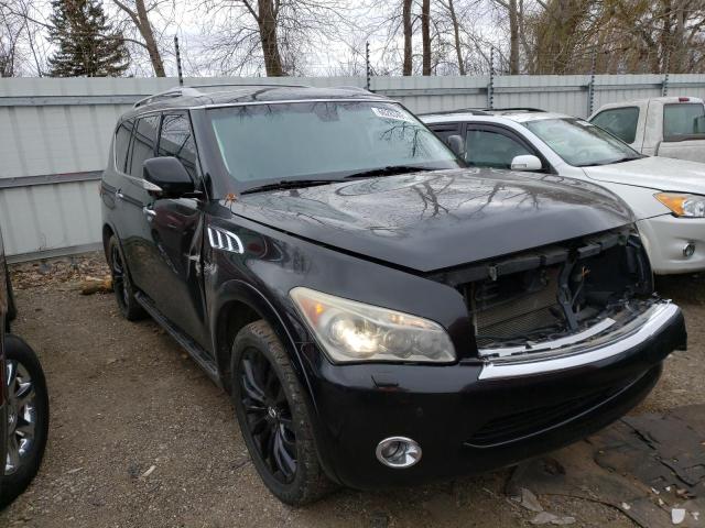 INFINITI QX56 2011 with VIN JN8AZ2NEXB9000245 - Photo from auction