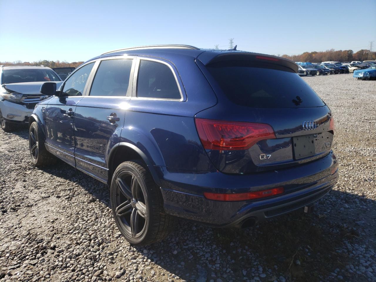Photo 3 from auction – 2014 AUDI Q7 PRESTIG with VIN WA1DGAFE8ED001137