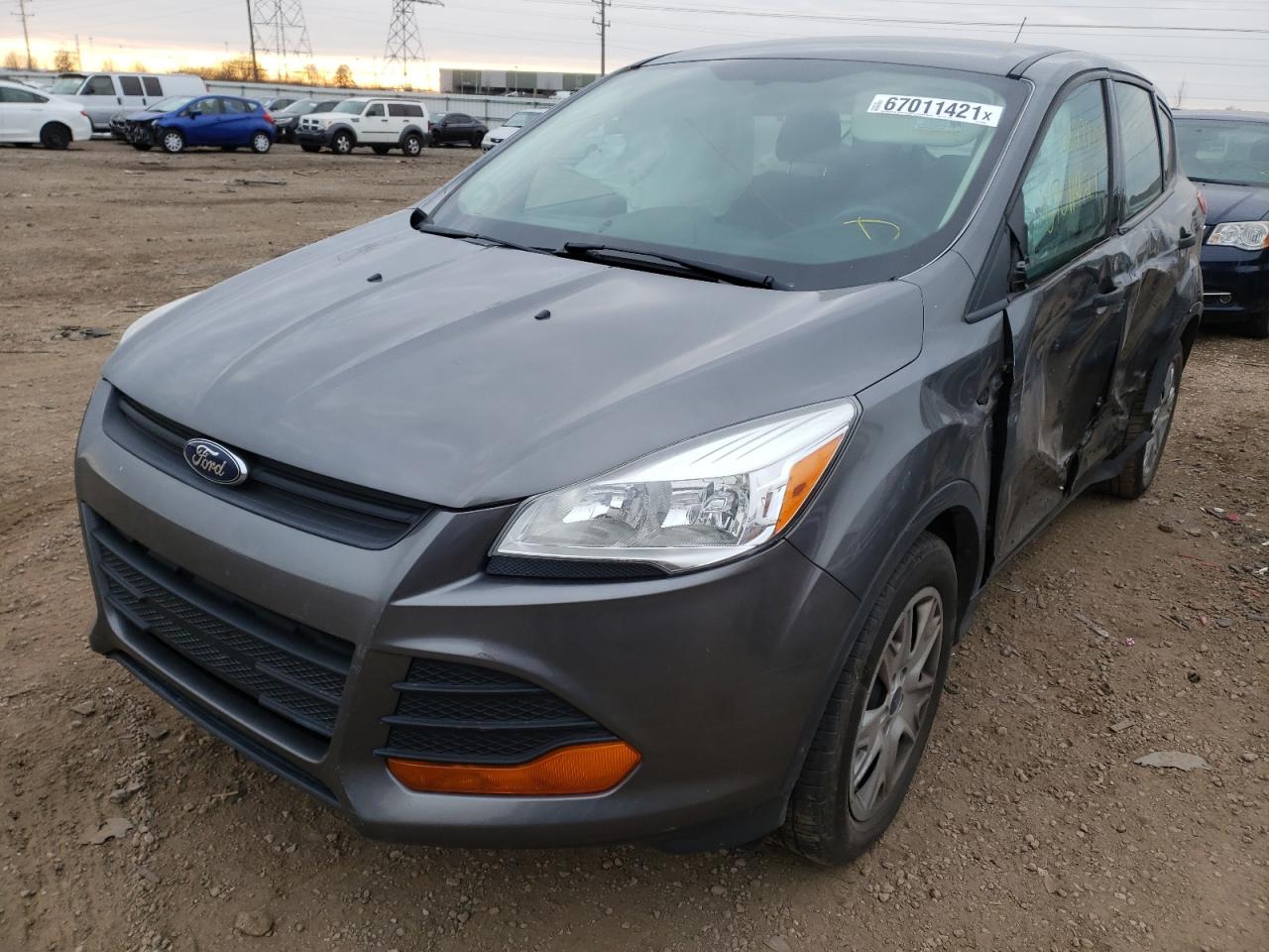 Photo 2 from auction – 2014 FORD ESCAPE S with VIN 1FMCU0F76EUB56979