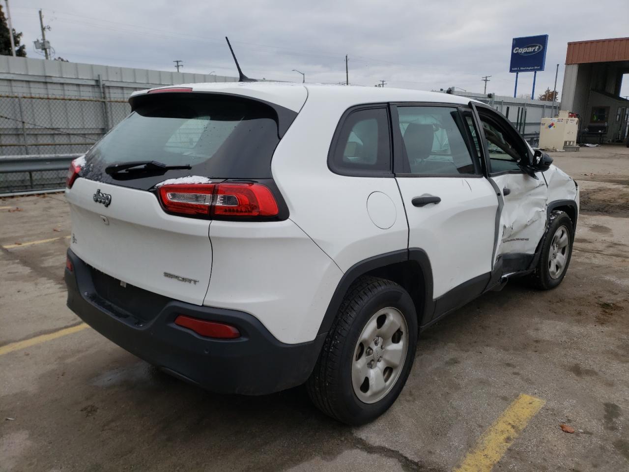 Photo 4 from auction – 2017 JEEP CHEROKEE S with VIN 1C4PJLAB8HW660499