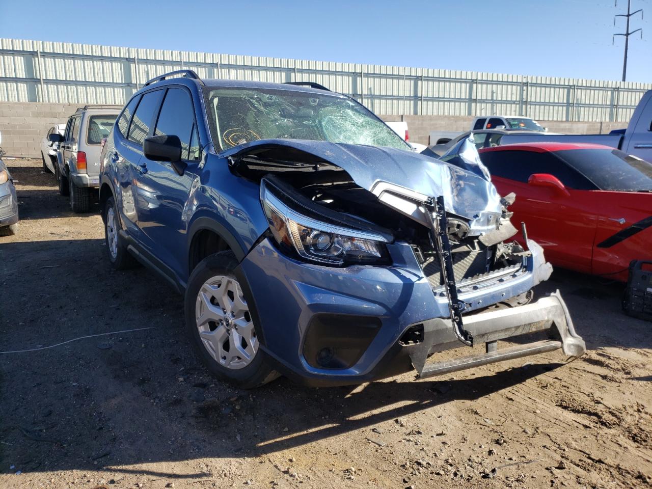 Photo 1 from auction – 2020 SUBARU FORESTER with VIN JF2SKADCXLH489124