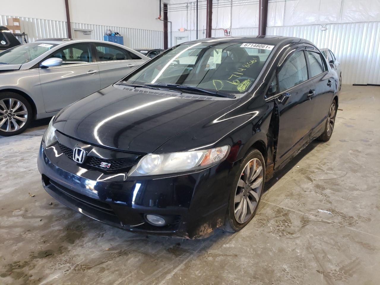Photo 2 from auction – 2009 HONDA CIVIC SI with VIN 2HGFA55509H705707