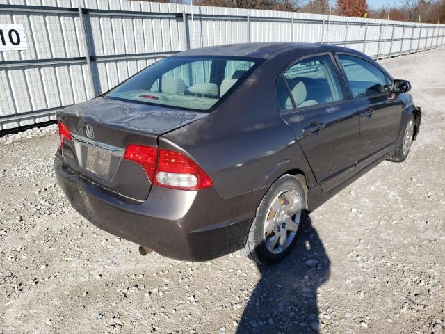 Photo 4 from auction – 2010 HONDA CIVIC LX with VIN 2HGFA1F5XAH569856
