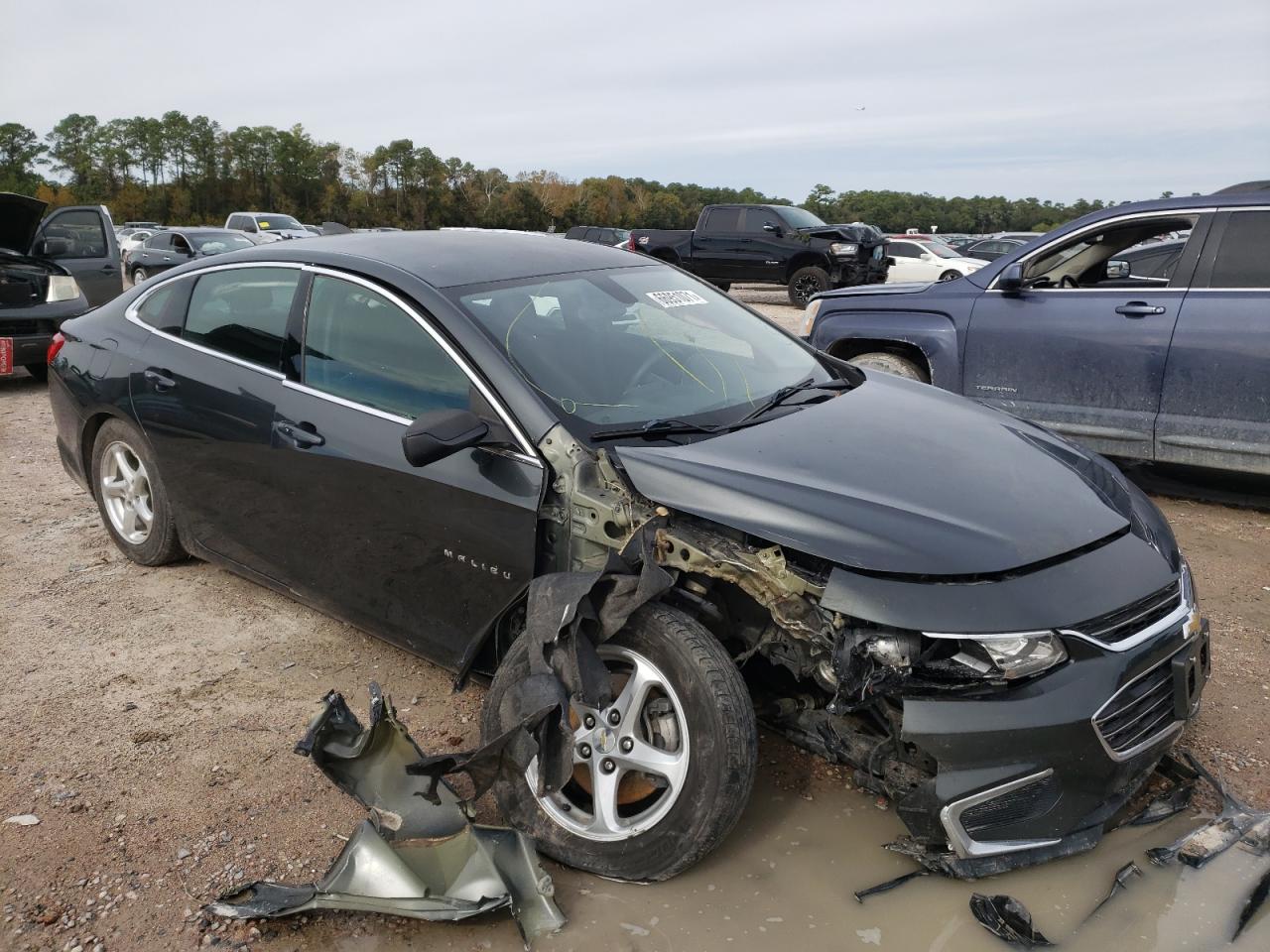 Photo 1 from auction – 2017 CHEVROLET MALIBU LS with VIN 1G1ZC5ST0HF263657