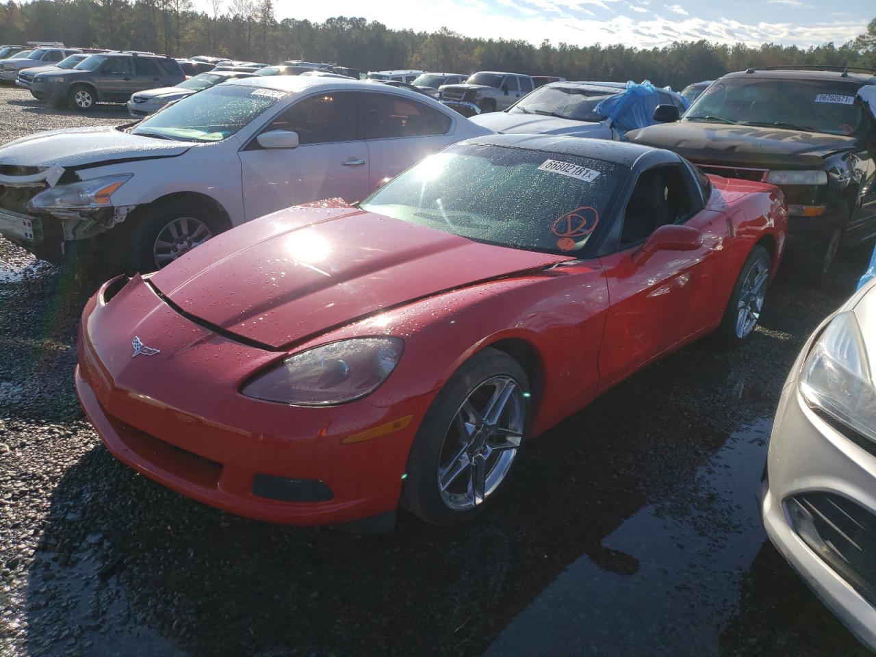 Photo 2 from auction – 2008 CHEVROLET CORVETTE with VIN 1G1YY26WX85117272