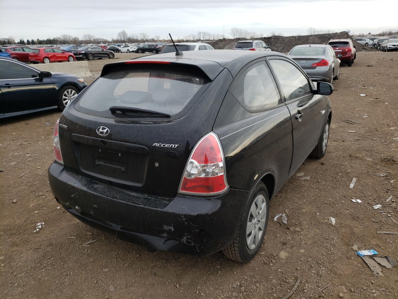 Photo 4 from auction – 2010 HYUNDAI ACCENT BLU with VIN KMHCM3AC3AU157913
