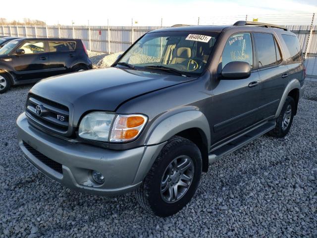 Photo 2 from auction – 2003 TOYOTA SEQUOIA SR with VIN 5TDBT44A23S204486