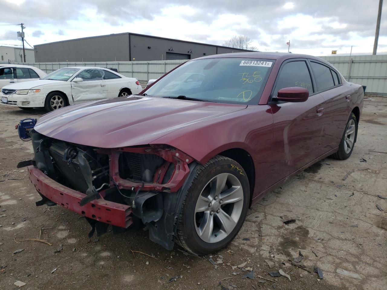 Photo 2 from auction – 2017 DODGE CHARGER SX with VIN 2C3CDXHG5HH539754