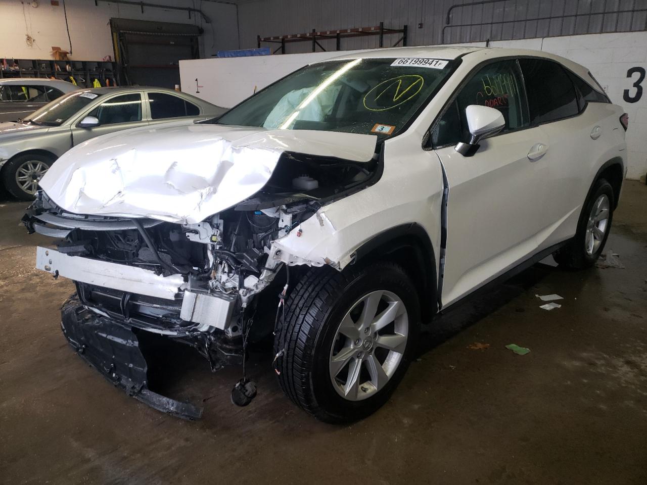 Photo 2 from auction – 2016 LEXUS RX 350 BAS with VIN 2T2BZMCA6GC040377