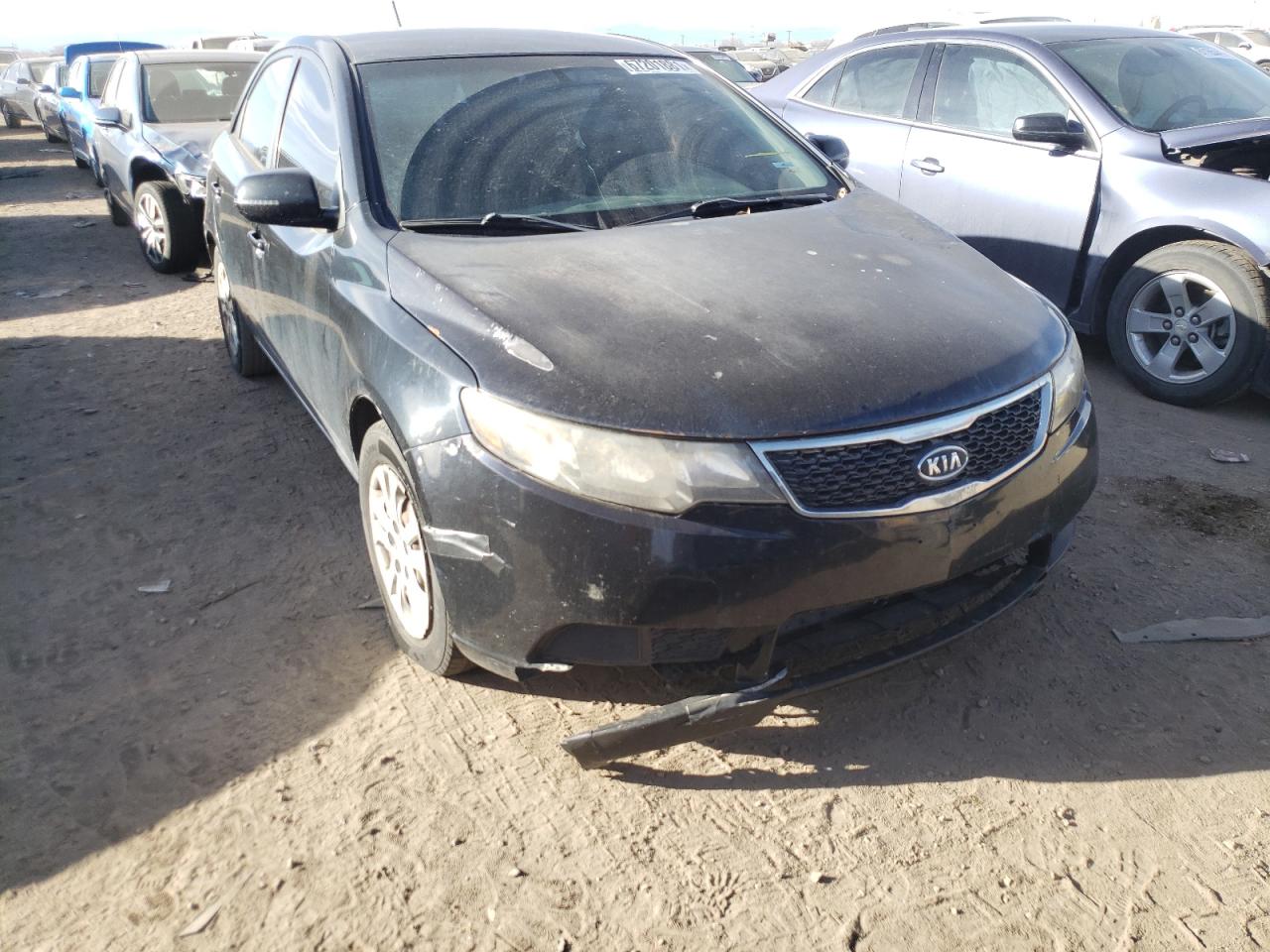 KIA FORTE EX 2012 with VIN KNAFU4A2XC5501844 - Photo from auction
