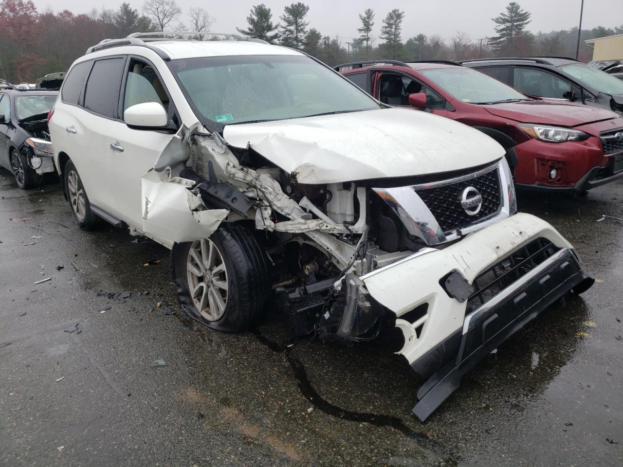NISSAN PATHFINDER 2015 with VIN 5N1AR2MM1FC704696 - Photo from auction