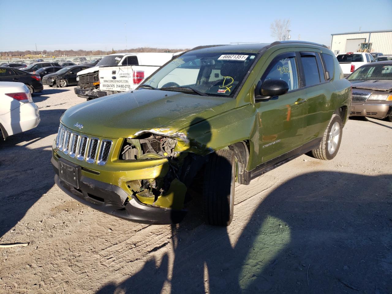 Photo 2 from auction – 2012 JEEP COMPASS SP with VIN 1C4NJDBB7CD578778