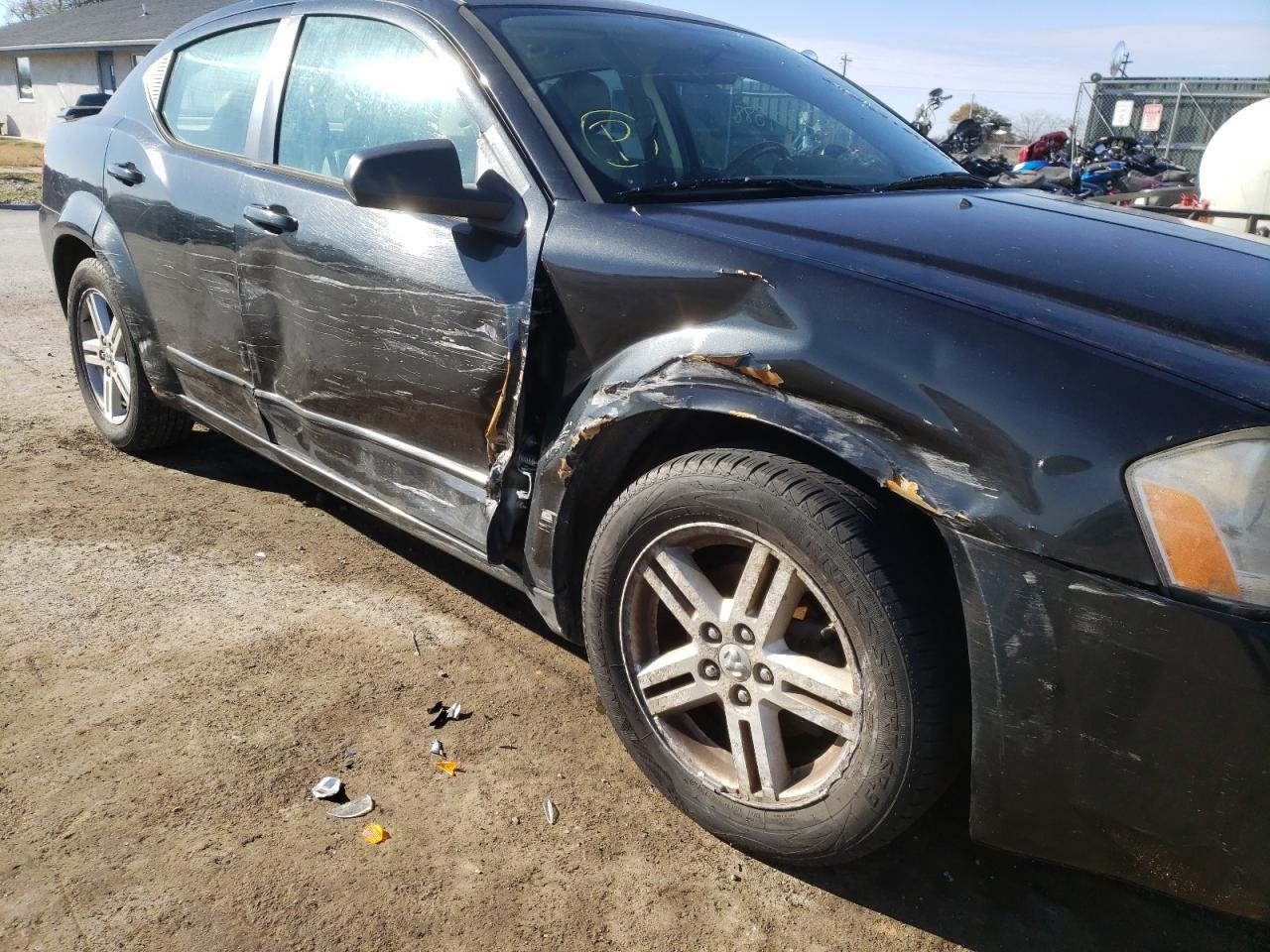 Photo 9 from auction – 2008 DODGE AVENGER SX with VIN 1B3LC56K78N660708