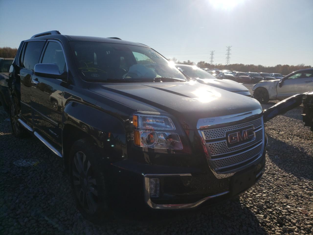 GMC TERRAIN DE 2017 with VIN 2GKFLVE39H6169040 - Photo from auction