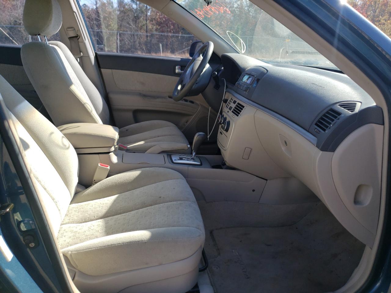 Photo 5 from auction – 2007 HYUNDAI SONATA GLS with VIN 5NPET46C97H249352