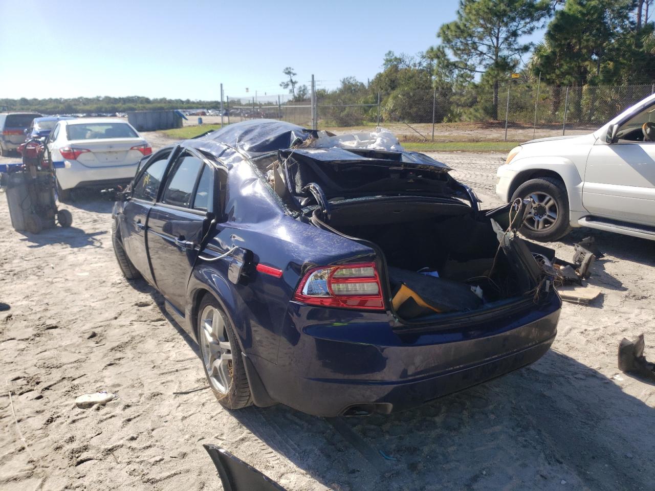 Photo 3 from auction – 2007 ACURA TL with VIN 19UUA66267A042656