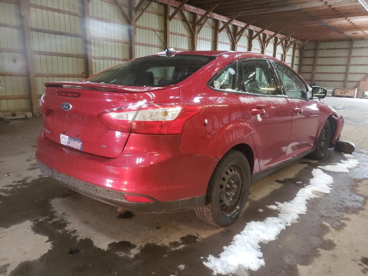 Photo 4 from auction – 2012 FORD FOCUS SE with VIN 1FAHP3F28CL246053