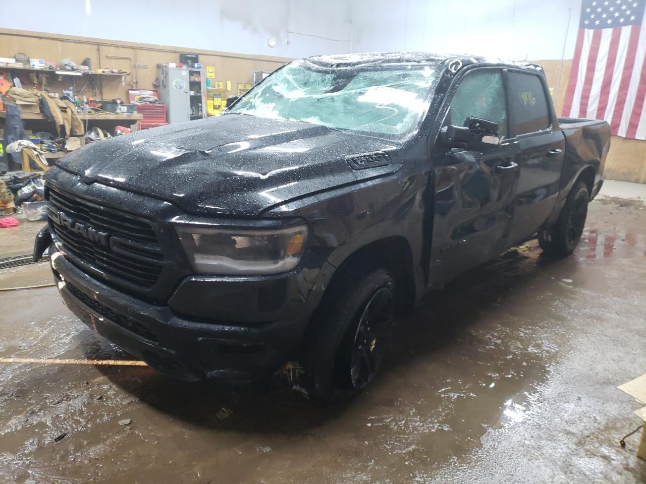 Photo 2 from auction – 2020 RAM 1500 BIG H with VIN 1C6SRFFT1LN350822