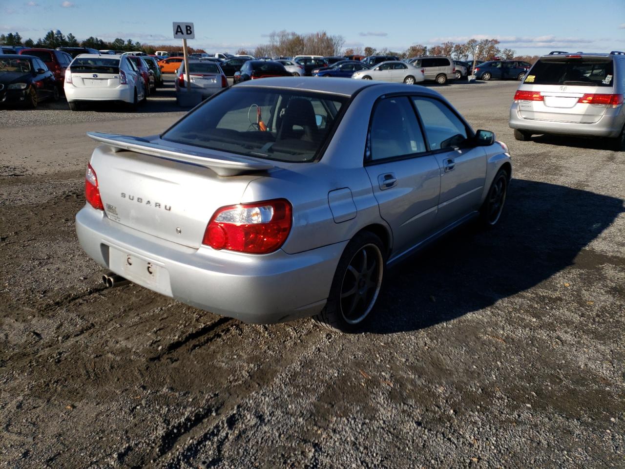 Photo 4 from auction – 2004 SUBARU IMPREZA WR with VIN JF1GD29654H501839