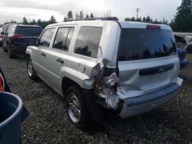 Photo 3 from auction – 2008 JEEP PATRIOT SP with VIN 1J8FF28W08D771469