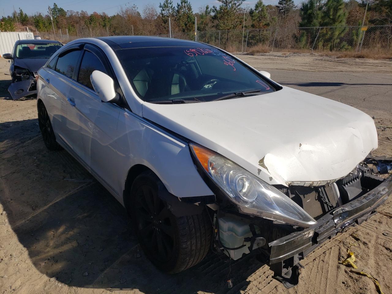 HYUNDAI SONATA SE 2012 with VIN 5NPEC4AB5CH350509 - Photo from auction