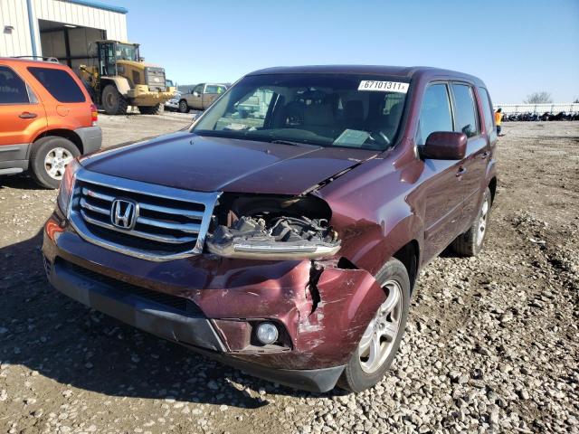 Photo 9 from auction – 2012 HONDA PILOT EX with VIN 5FNYF3H41CB036845