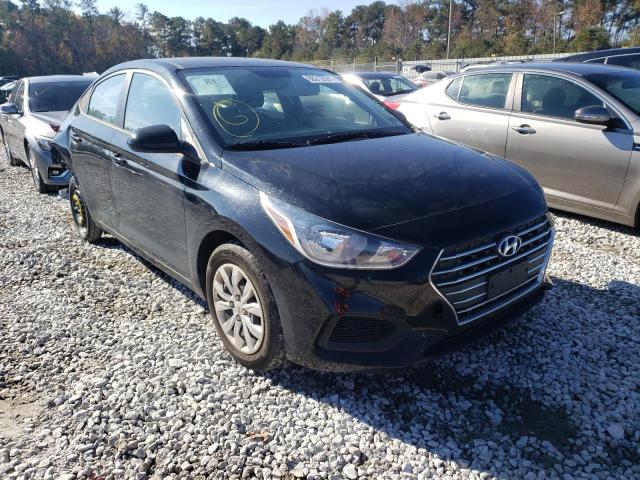 HYUNDAI ACCENT SE 2019 with VIN 3KPC24A3XKE047473 - Photo from auction