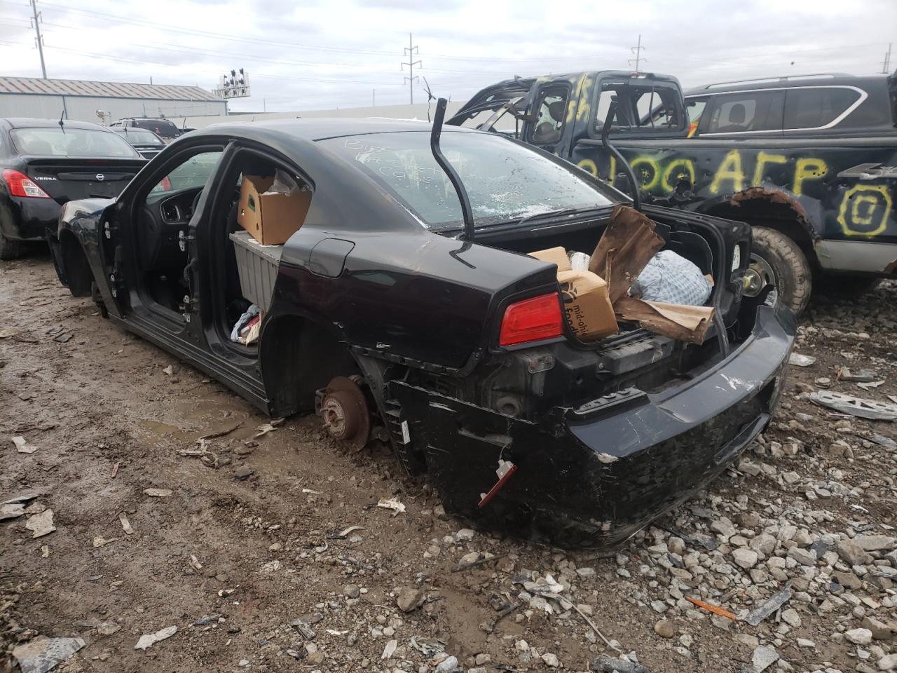Photo 3 from auction – 2014 DODGE CHARGER SE with VIN 2C3CDXBG9EH129995