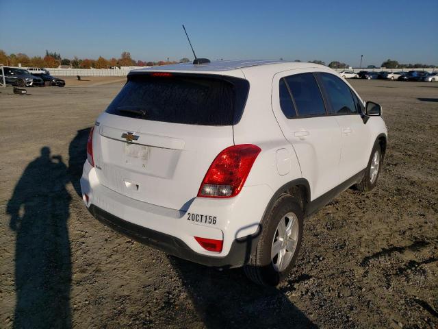 Photo 4 from auction – 2020 CHEVROLET TRAX LS with VIN 3GNCJKSB2LL332136