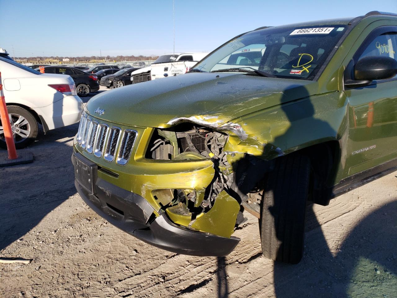 Photo 9 from auction – 2012 JEEP COMPASS SP with VIN 1C4NJDBB7CD578778