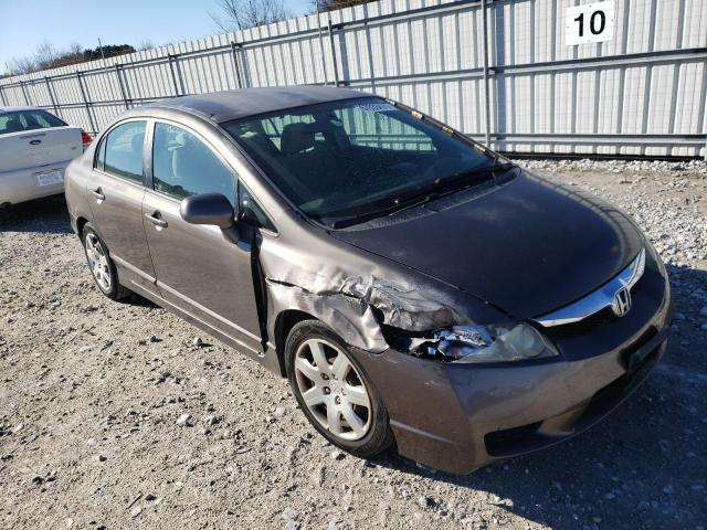 HONDA CIVIC LX 2010 with VIN 2HGFA1F5XAH569856 - Photo from auction